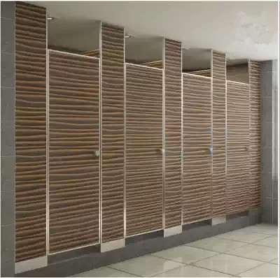 Powder room partition board Waterproof, moisture-proof, anti-fold special panel door Shower room dressing room public toilet partition board