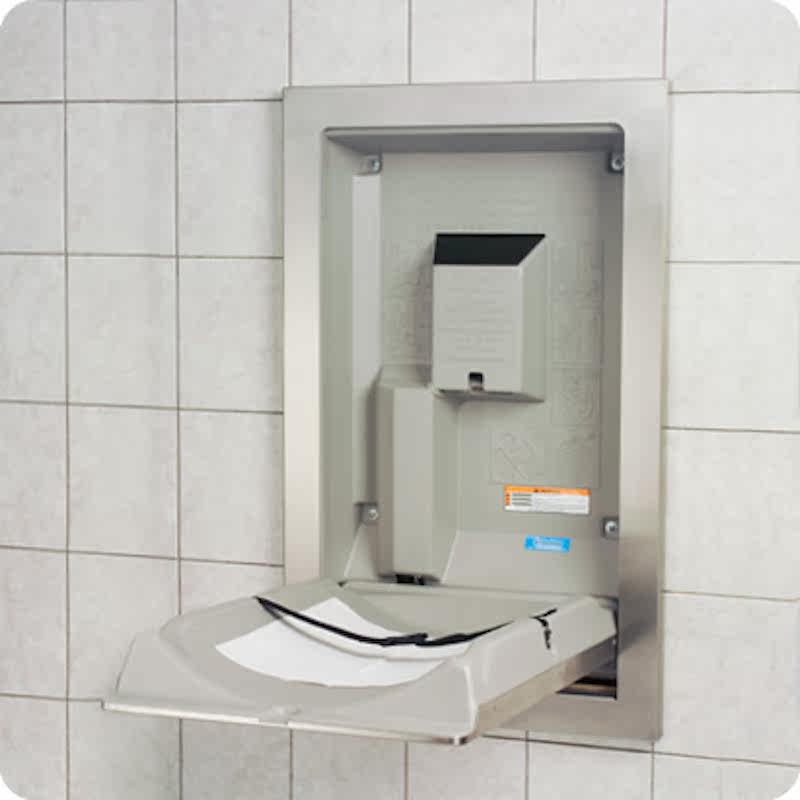 Koalakare koala longitudinal groove stainless steel baby care table KB111-SSRE baby replacement table