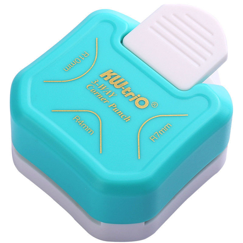 Three-in-one rounder R4 corner cutting R7 chamfering R10 round plastic film star card postcard corner cutting artifact