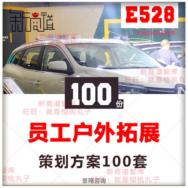 100 sets of company employee management team outdoor development training training project planning plan PPT template