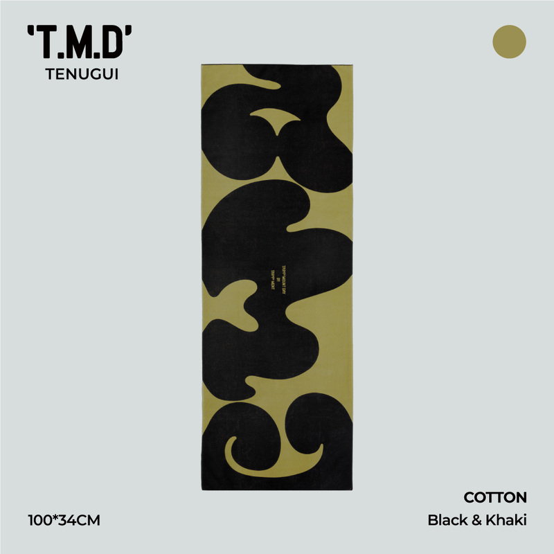 Tarpment｜Tmd Tenugui Hand Towel Outdoor Towel Sunscreen Towel Hard Texture Ink Camo