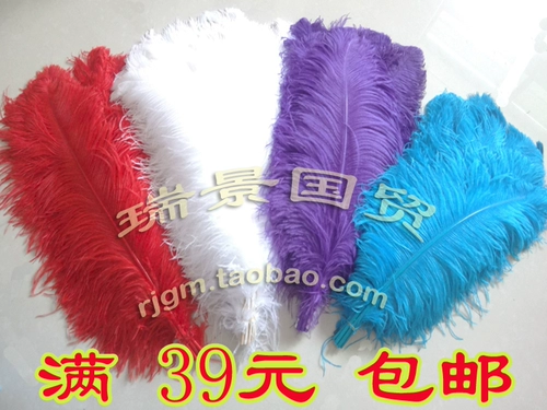 Эссенция полного снабжения толстых стержней, широковолосанные страусные перья 65-70, 70-75см.