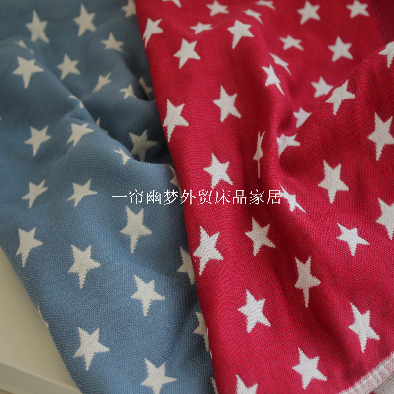 New: breathable sweat three layers of pure cotton cotton yarn color sweater sweater cushion cushion 50*80cm