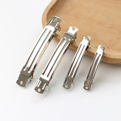 Korean imported thickened spring clips, hair clips, handcrafted DIY material kits, bow top clips, headwear clips