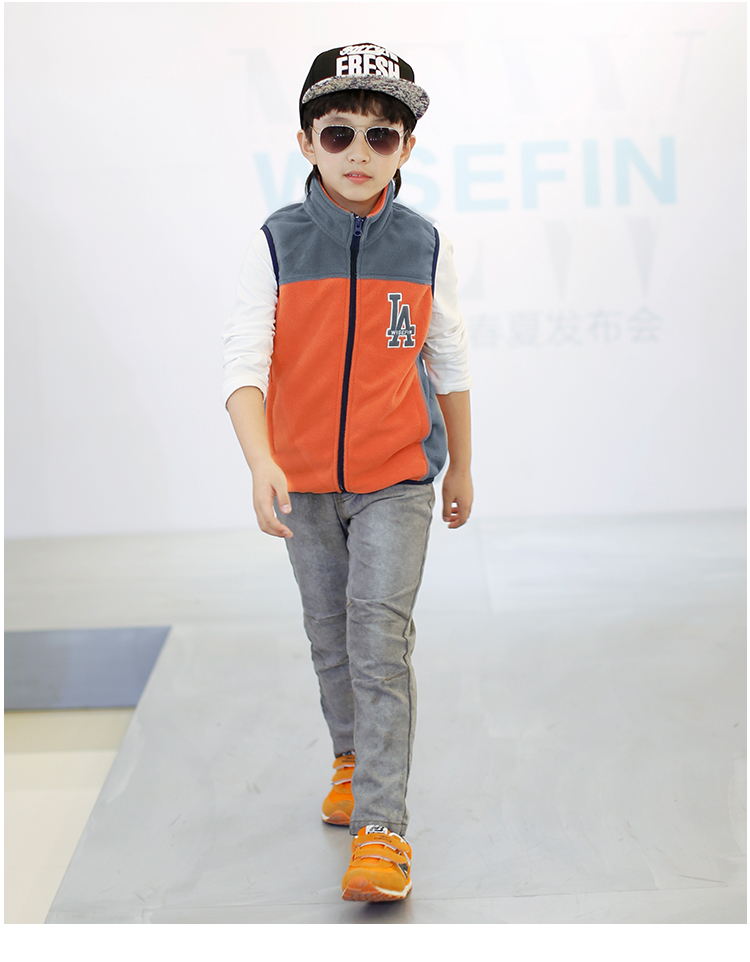 Gilet garcon WISEFIN en flanelle - Ref 2067540 Image 28