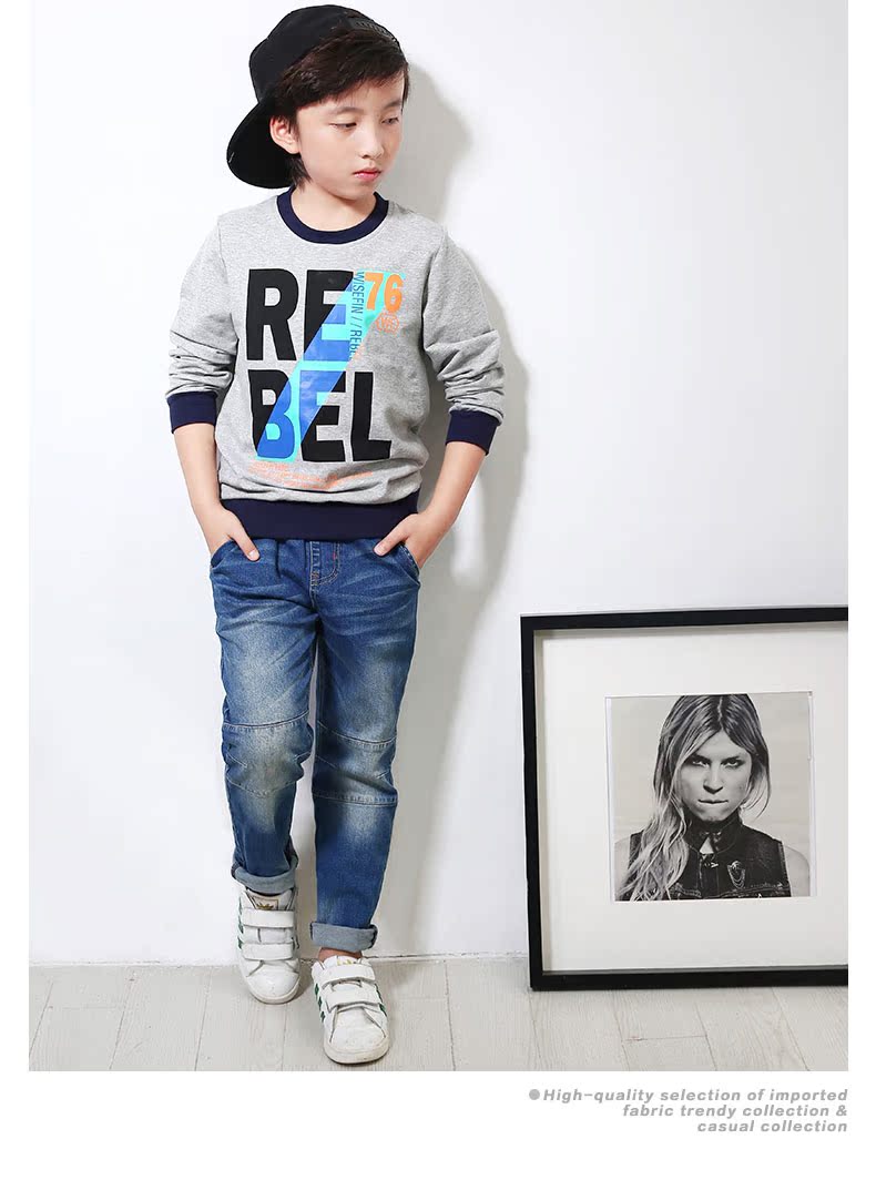 Pantalon garcon WISEFIN en toile - Ref 2057313 Image 19