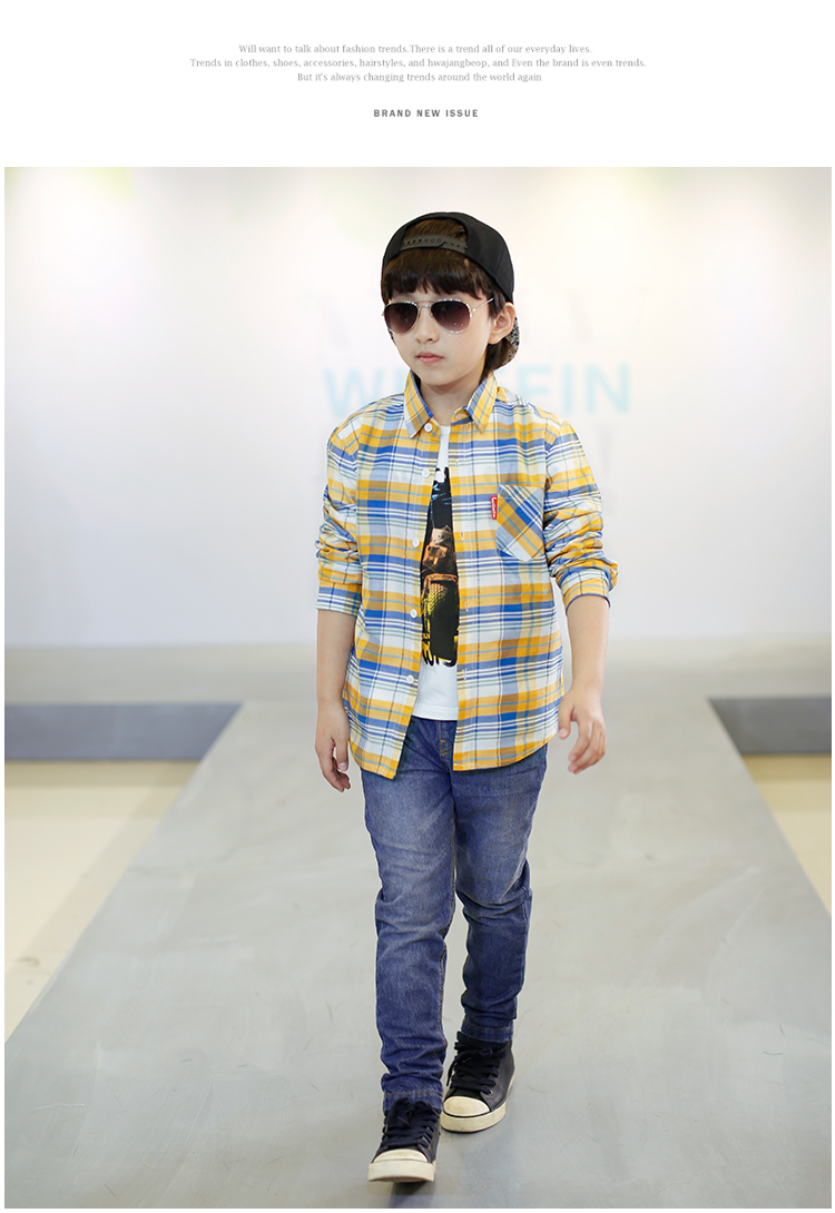 Chemise garcon WISEFIN à manche longue - Ref 2074588 Image 15