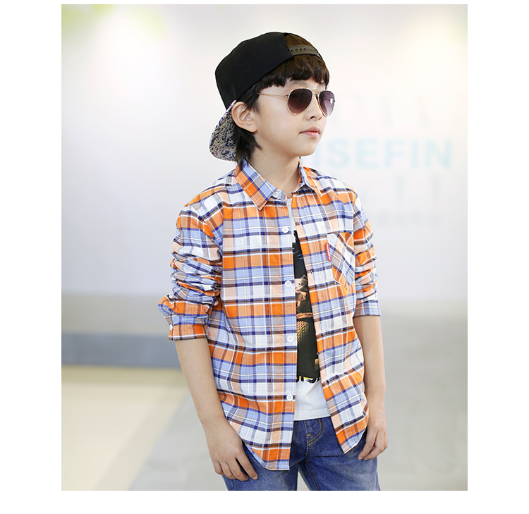Chemise garcon WISEFIN à manche longue - Ref 2074588 Image 19