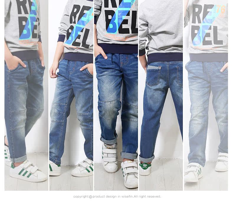 Pantalon garcon WISEFIN en toile - Ref 2057313 Image 30