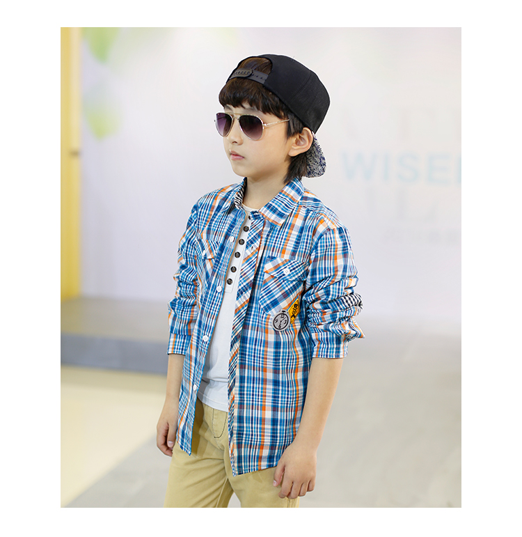 Chemise garcon WISEFIN à manche longue - Ref 2074588 Image 34