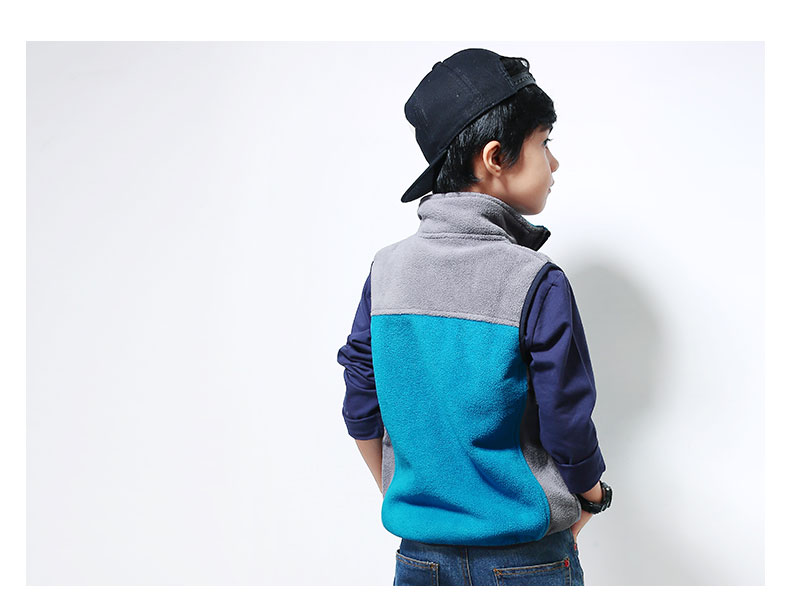 Gilet garcon WISEFIN en flanelle - Ref 2067650 Image 23