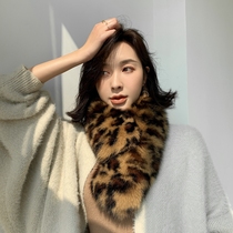  2020BAO WEN Fur Collar Fur scarf Fox fur collar Bib Real hair female fur scarf Fox fur collar