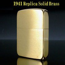 Old shop pig Zippo brass 1941B chromium plated 1941 black ice 2485 24096 black crack paint 28582