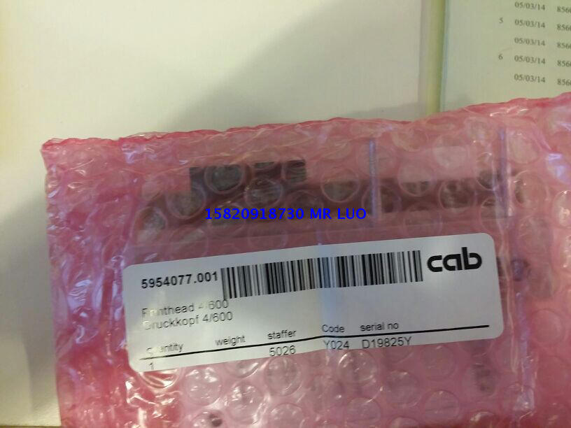 German CAB barcode printer A4 M T A4 600dpi 5954077 imported original print head