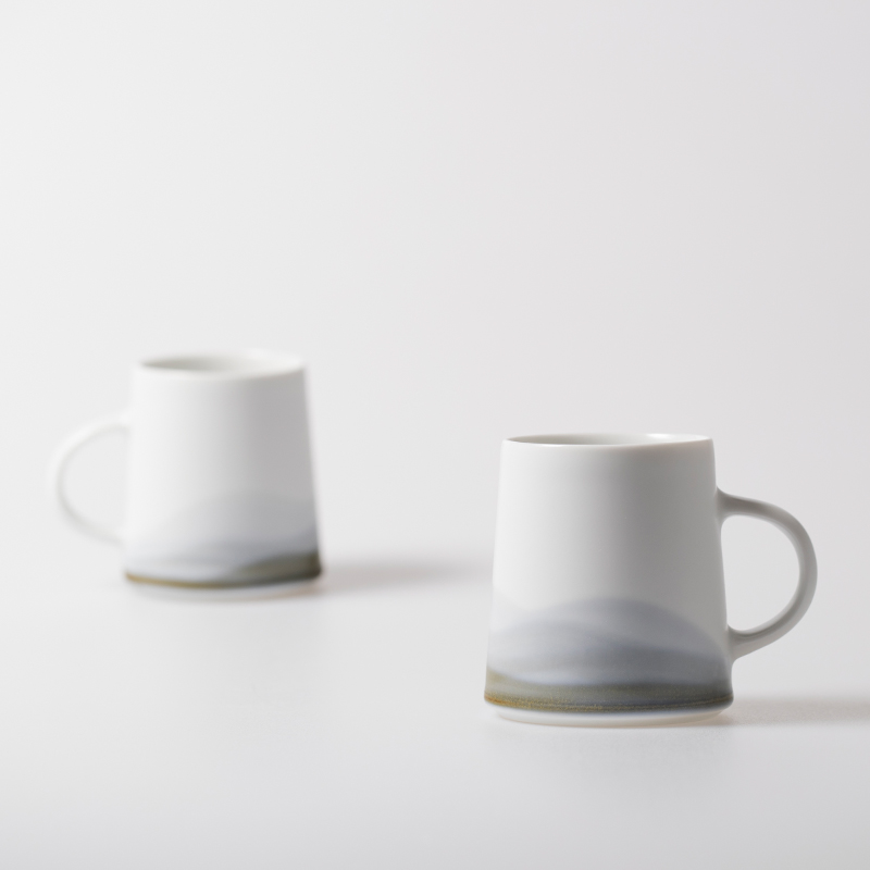 Landscape Interviews Yuanshan Jingdezhen Ceramics Cup Retro China China Wind Art Mark Cup Women's Lovers Water Cup Custom