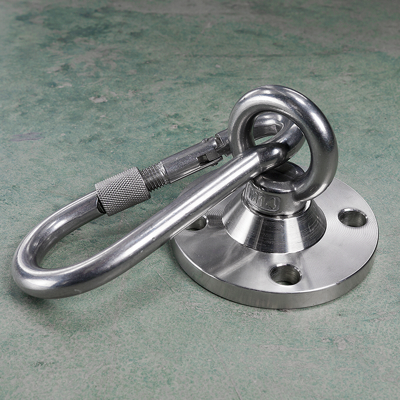 304 stainless steel roof aerial yoga hanging sandbag Swing chair hanging bed fixed plate rotating hanging plate hanging ring