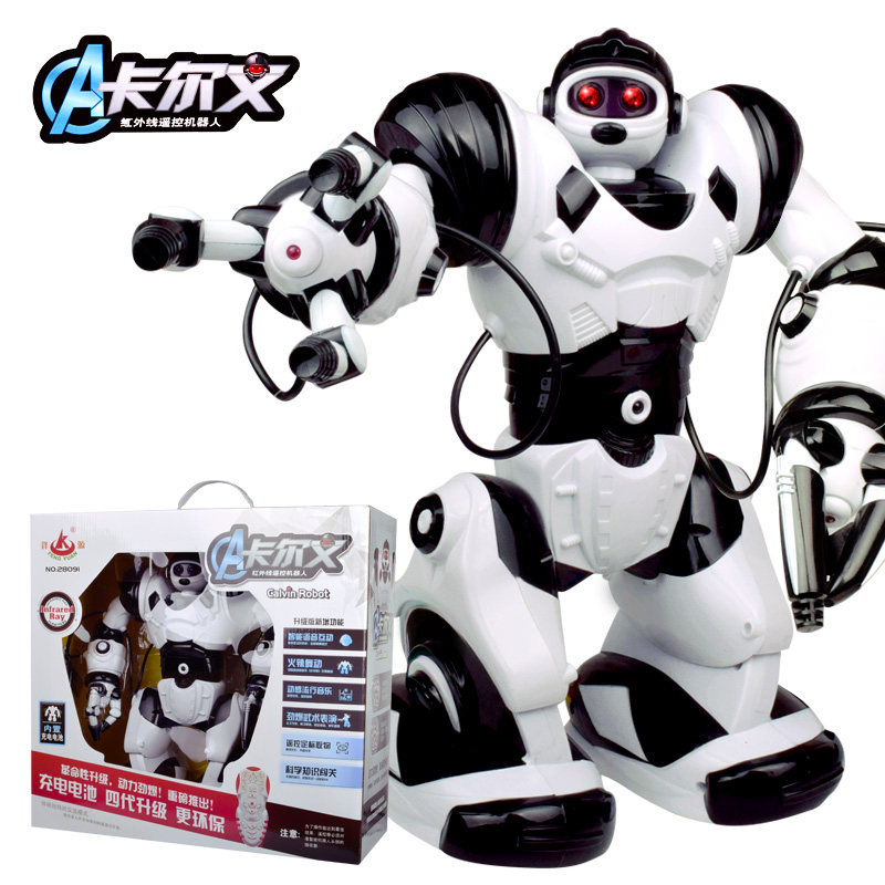 Robben Ait Calvin children's robot toy intelligent dialogue charging voice remote control singing and dancing boy