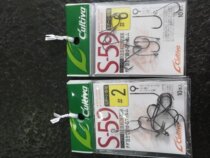 OWNER Ona Japan original imported sequin vertical ring single hook S-59 horse mouth hook trout army fish hook reinforced type