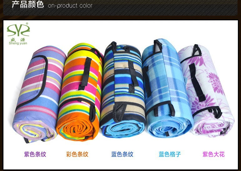 Shengyuan mat mat ẩm pad ngoài trời cắm trại ngoài trời lều bãi biển mat không thấm nước đệm thảm cỏ dã ngoại - Thảm chống ẩm / Mat / Gối chiếu xốp