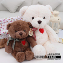 Cute teddy bear Hug bear bear doll plush toy ragdoll doll Childrens birthday gift for girls