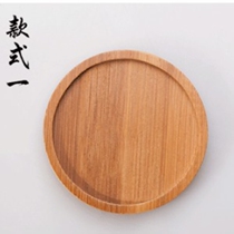 Seasoning tank tray Wooden tray Sushi plate Bamboo plate Tea inventory heart wooden plate Kitchen jar shelf