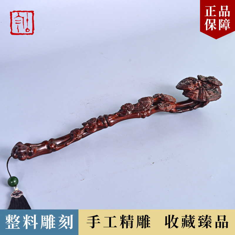 印度小葉紫檀筆筒爆滿金星紅木工藝品手工莆田木雕明清古典風格