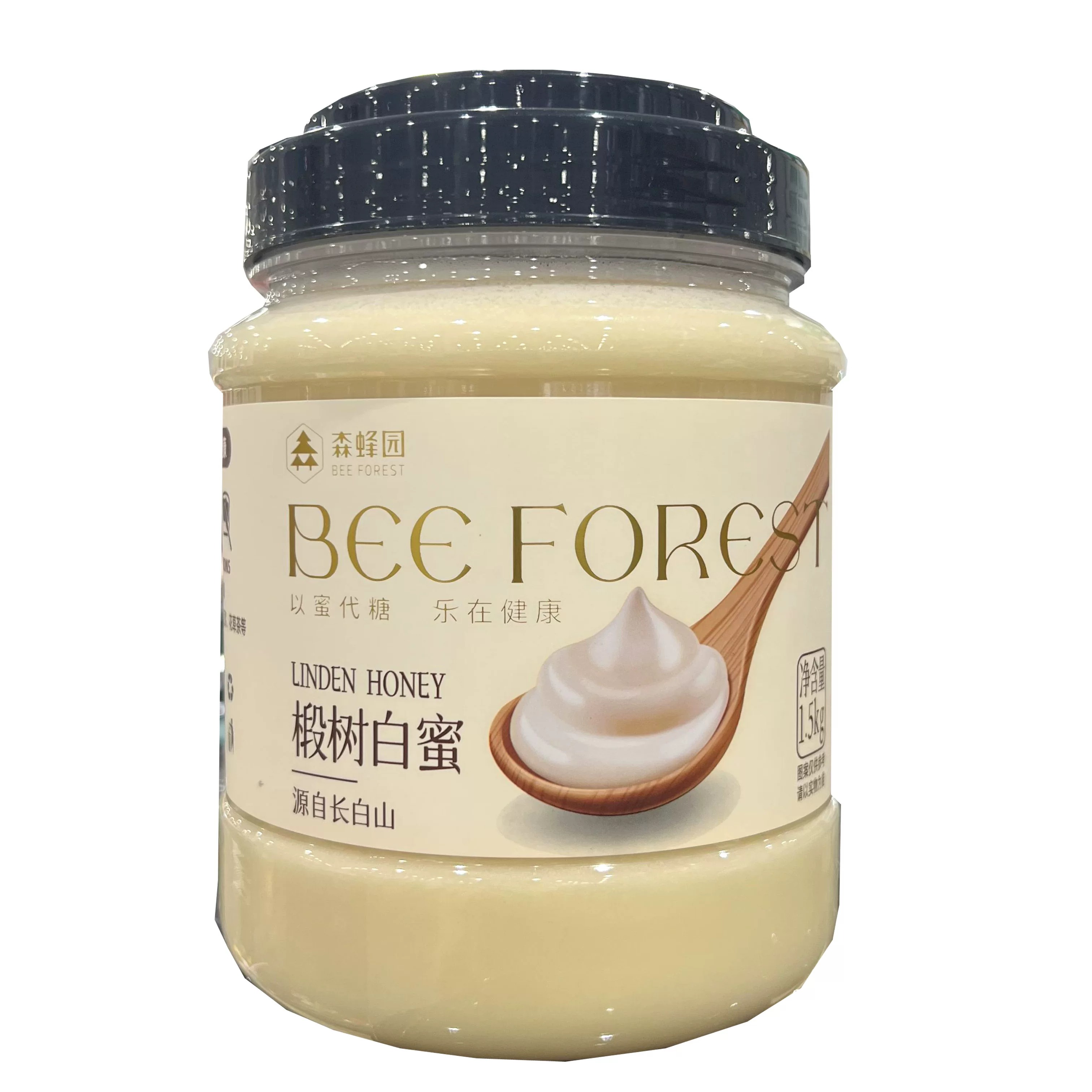Шанхайские покупки Costco Sen Bee Garden Park Tree White Honey 1,5 кг, можно использовать на хлеб, чтобы добавить молоко и соевое молоко и т. д.