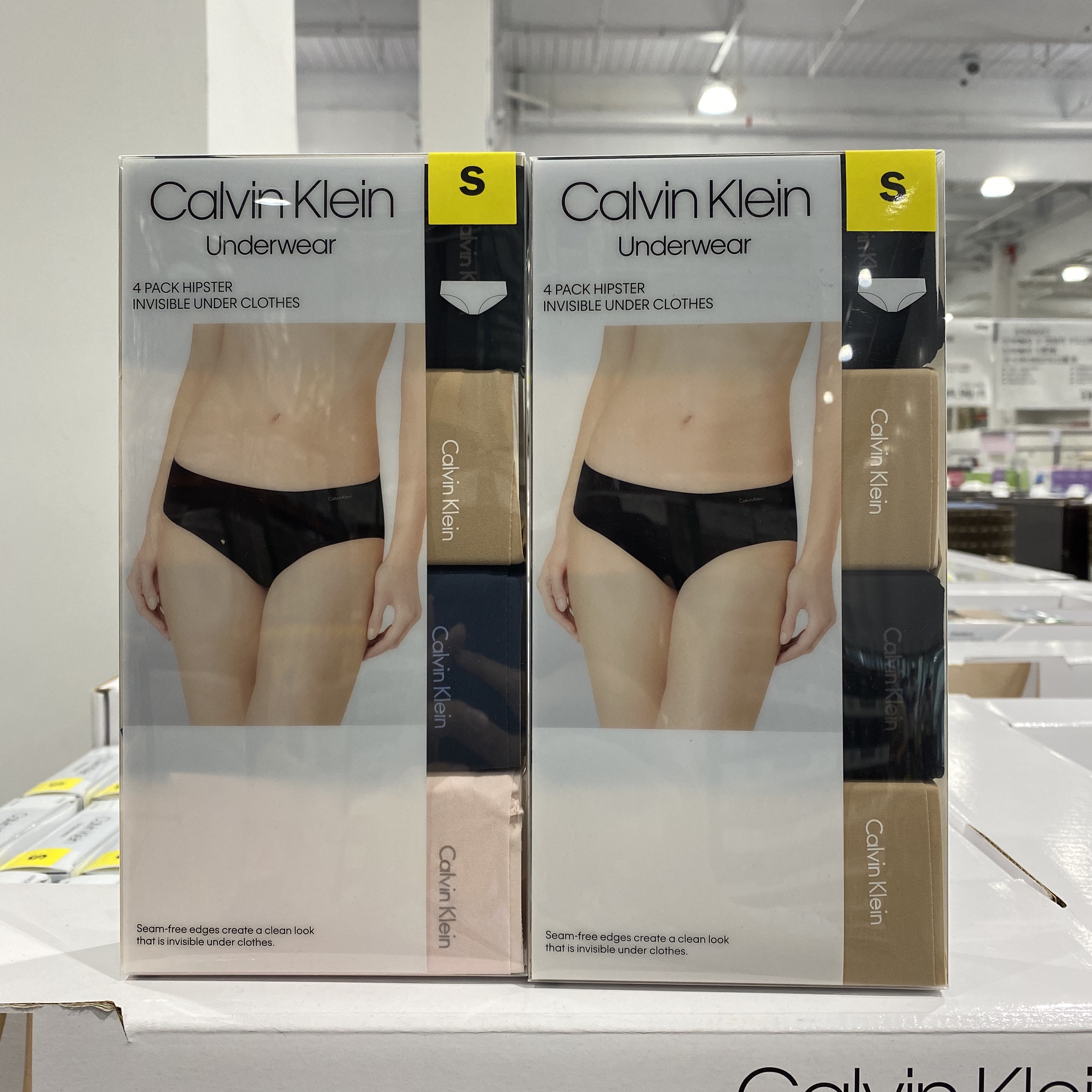 Costco domestic market opener imported CK women's non-marking panties four-in briefs Asian size S-XL