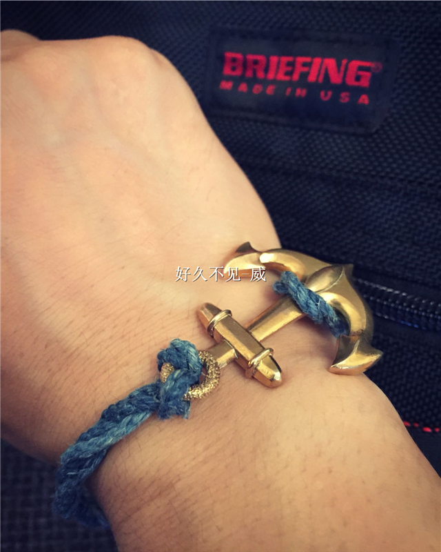 [Wei] Taiwan hand-made)Silent Crows master hand-made brass sea anchor European old key