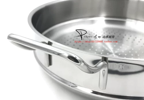 Немецкий оригинальный импортный Shuangliren Plus Series Food -Крейд -пароварки из нержавеющей стали паровой пароварки паровой пароварки с ручкой
