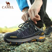 Camel Camel breathable mesh couple low-top shock-absorbing insole travel mesh mens hiking shoes A632303775