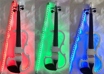 Factory direct sales of high-end electronic violin luminous props stage performance celebrations special electric violin