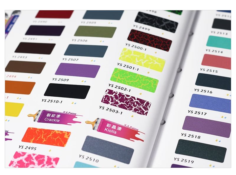 Ys Paint Color Chart