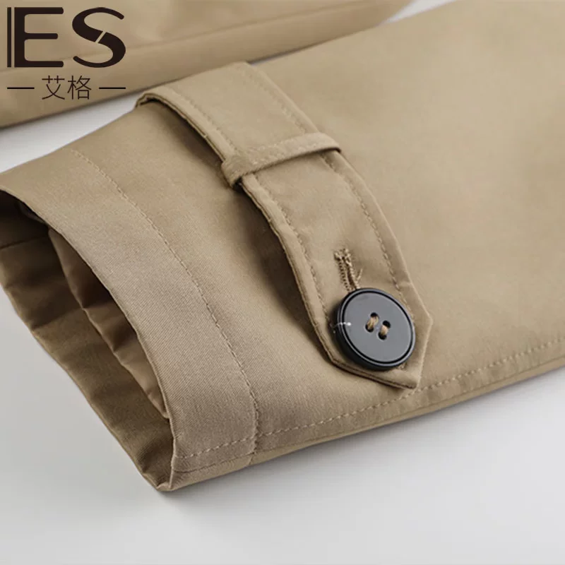 Etam/ Осень однотонное плащ-плащ, куртка, ES202, slim fit, для подростков