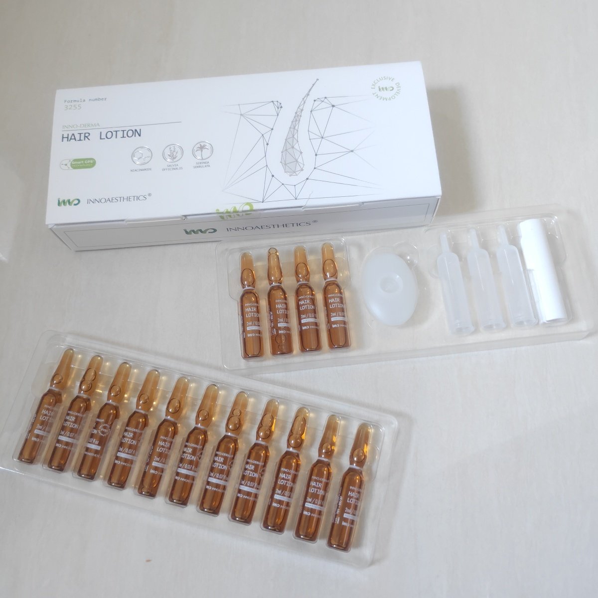 英诺小棕瓶头皮精华多少钱？西班牙进口防脱护发安瓶值得买吗？_护发精华_淘宝美妆网