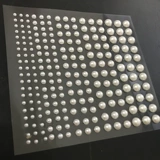 Клейкая креативная наклейка из жемчуга для макияжа глаз, белый аксессуар