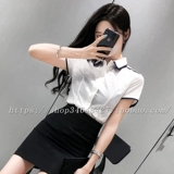 Летняя приталенная рубашка, тонкий пиджак классического кроя, комбинезон, короткий рукав