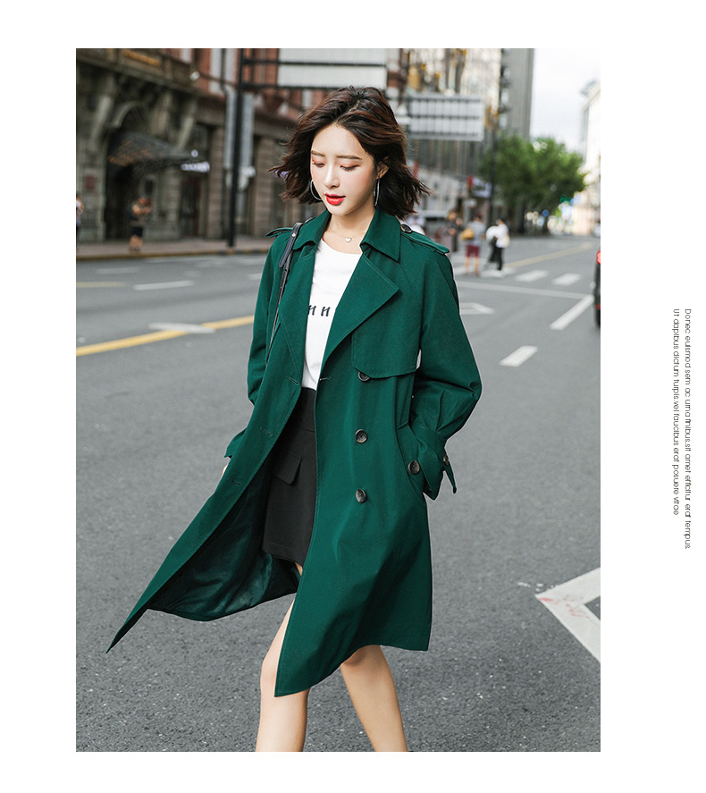 Trench pour femme R JSTORY   en Polyester - Ref 3225897 Image 15