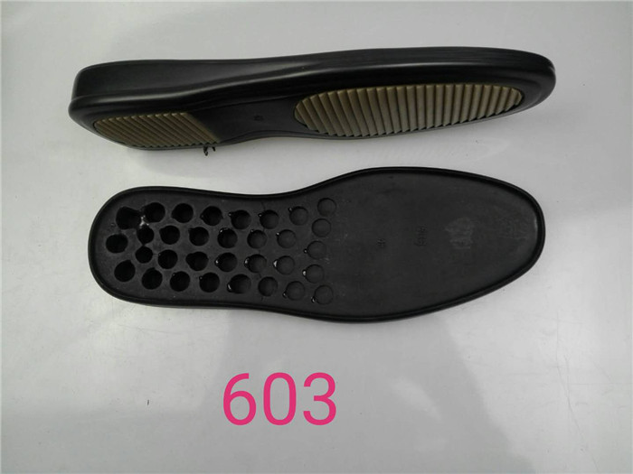 603 men polyurethane pu anti - skid soles straight through and customize the soles of the soles to change the shoe material