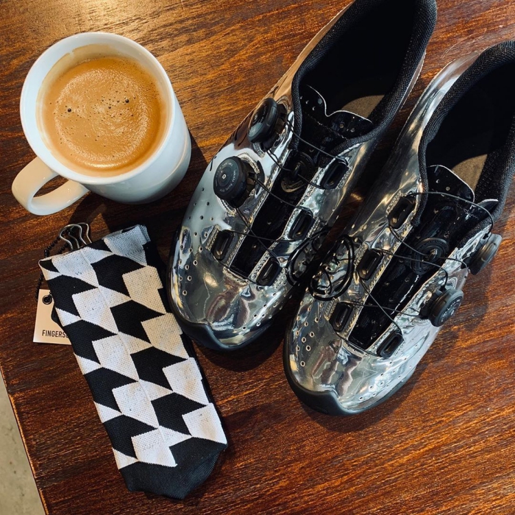 Metal silver Italy Thermoplastic Carbon Fiber Large Bottom Car Shoes Road Car Field Car Lock Shoes Can Be Customized