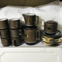 Tea set 15 old teapot purple sand tea set Hunan Tongguan Ceramics Research Institute 739750 Unused items