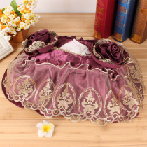 High-grade three-dimensional handmade tissue box cloth lace European tissue box drawing paper box application liner box