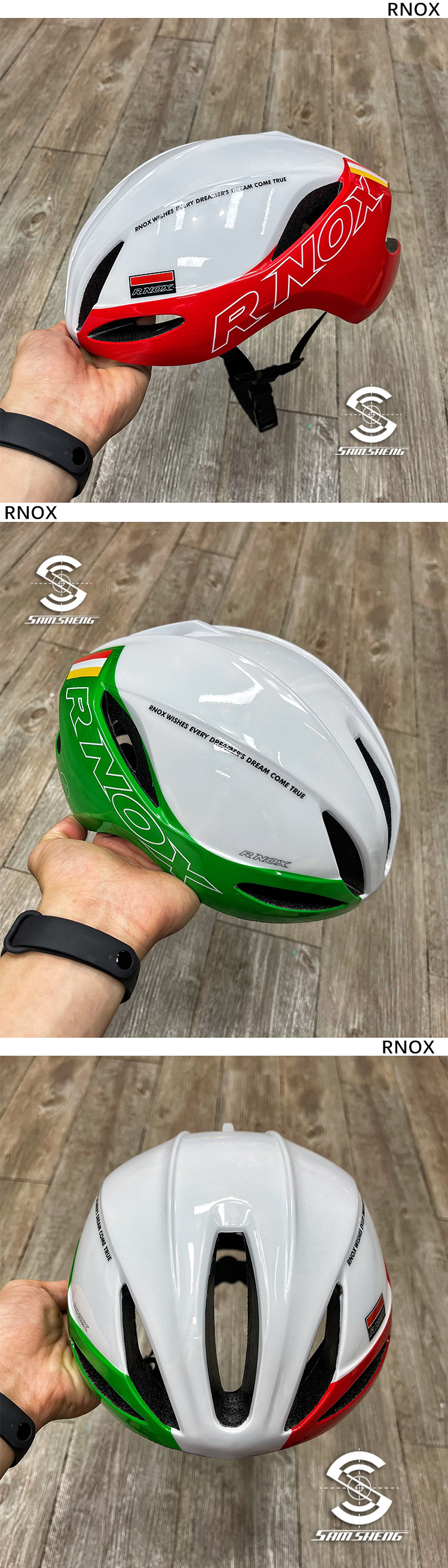 велошлем rnox自行车头盔男公路车一体成型骑行安全盔女山地车头盔气动破风