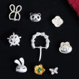 Золотые часы с бабочкой, ремешок для часов, пряжка ручной работы, браслет из красной нити, браслет из бисера, аксессуар, серебро 925 пробы, «сделай сам»