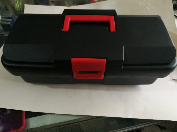 Toolbox Portable Hardware Toolbox Large Plastic Toolbox Repair Tool Placement Case Carry Case