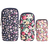 Grandma grandma aged man hanging neck mobile phone bag cotton cloth female small bag children student arm wrist zero wallet for sending a hanging rope