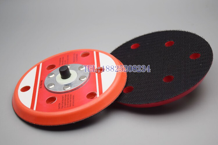 Thunder Horse A2150 pneumatic sander sandpaper polishing machine 5-inch round chassis grinding tray five-inch six-hole