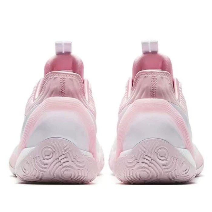 #Anta Анта Трёхточечная дождь 1-е поколение низкие баскетбольные кеды Sakura 912321102S 912421102S