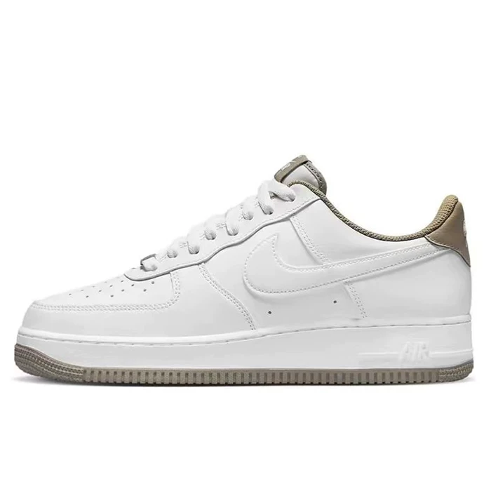 Кроссовки Nike Air Force 1 AF1, коричневые/кремовые/белые, размеры 35.5–45 (разные модели)
