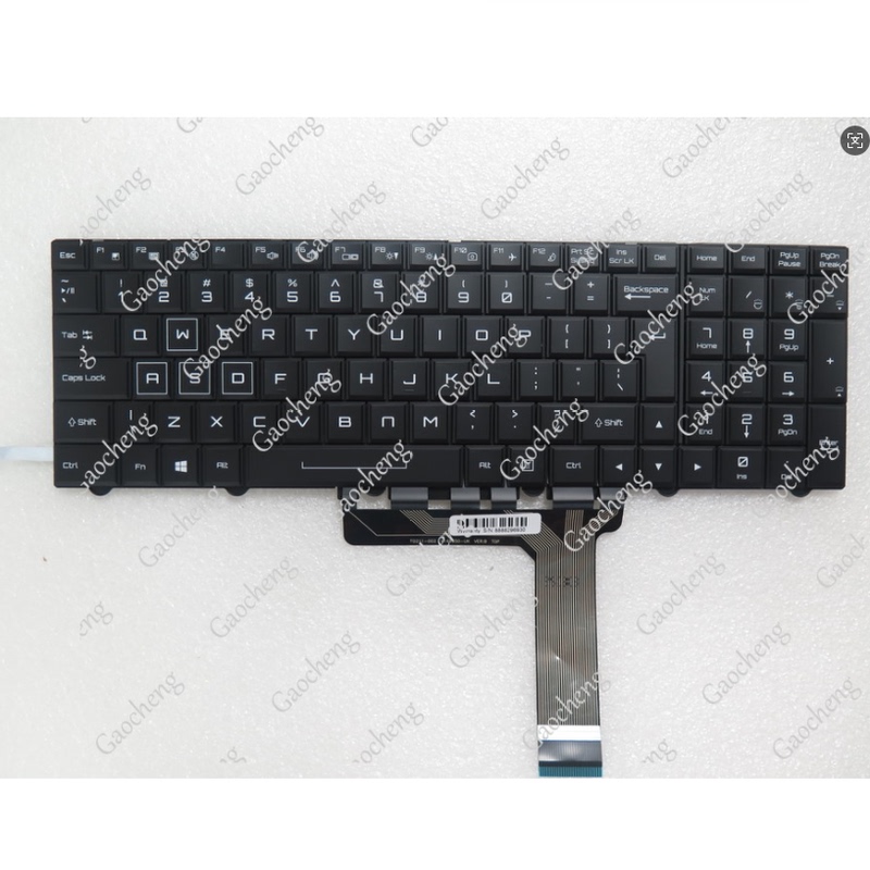 Gaocheng Is Suitable for Clevo Blue Sky P750Zm P751Zm P770Zm P771Zm Notebook Keyboard Gaocheng Is Suitable for Clevo Blue Sky P750Zm P751Zm P770Zm P771Zm Notebook Keyboard